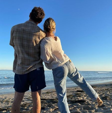 Theo James and Ruth Kearney enjoying their spare time.
